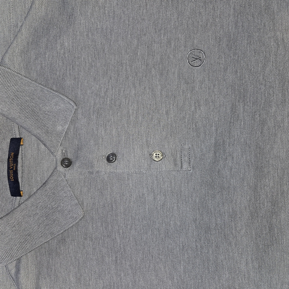 Louis Vuitton Men's Gray Polo Shirt
